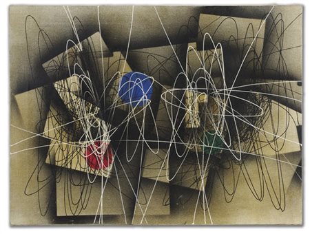 Roberto Crippa "Spirale" 1951
olio e tecnica mista su tela
cm 60x80
Firmato e da