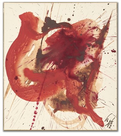 KAZUO SHIRAGA "Senza titolo" 