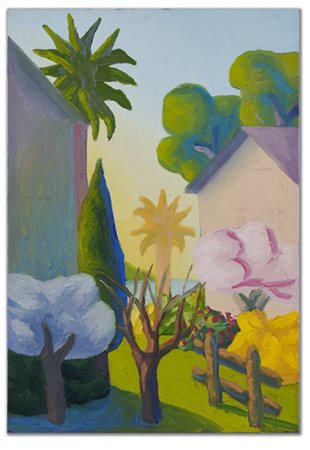 Salvo "Senza titolo" 1988
olio su carta applicata su tela
cm 37x25

Provenienza