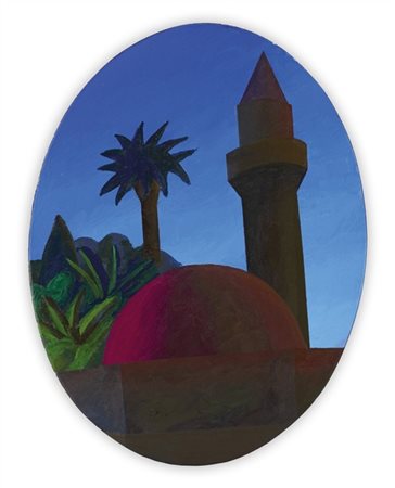 Salvo "Senza titolo" 1993
olio su tela
cm 40x30
Firmato e datato 93 al retro

Pr