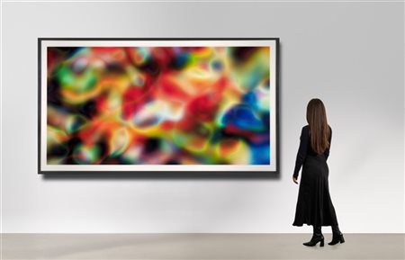 Thomas Ruff "Substrat 10 III" 2003
inkjet print face montata su Diasec in cornic