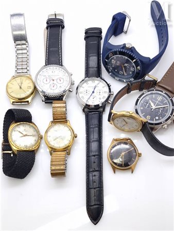 Ensemble de montres Ensemble de montres de marques diverses Vuillemin...
