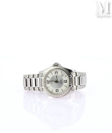 TISSOT Réf.: PR100 Montre ronde d'homme en acier. Cadran fond argenté brossé,...