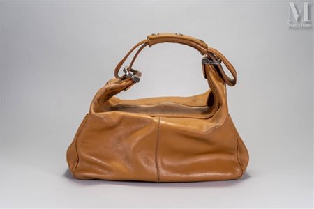 TODS Sac à main en cuir gold garniture dorée et picots iconiques symboles de...