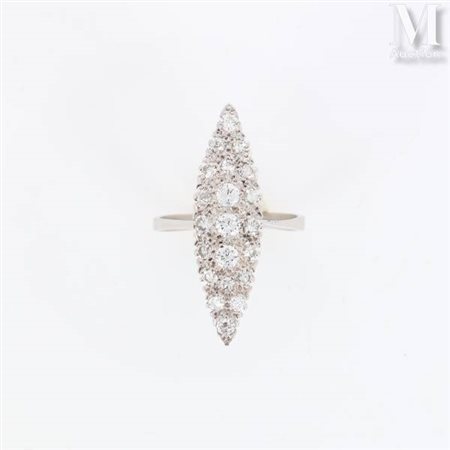 Bague marquise