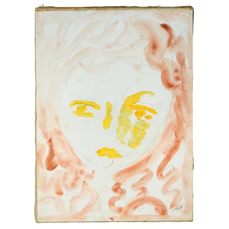 Virgilio Guidi (Roma 1891 - Venezia 1984)  - Volto