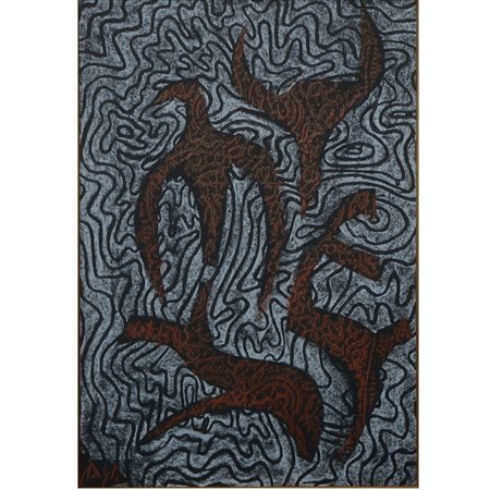 Corrado Cagli (Ancona 1910 - Roma 1976)  - Volo d'uccelli, 1964