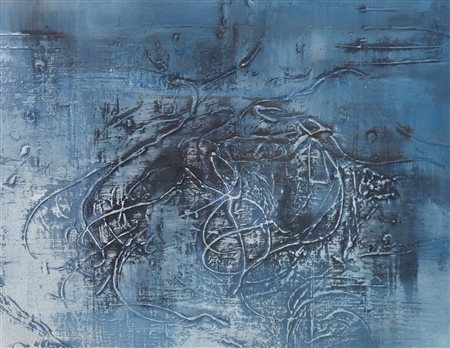 Mario Bionda (1913 - 1985)  - Sensazione azzurra, 1972