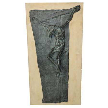 Franco Murer (Piè Falcade 1952)  - Crocifissione, 1980