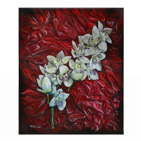 Maria Tripoli (Catania 1959)  - Orchidee, 2025