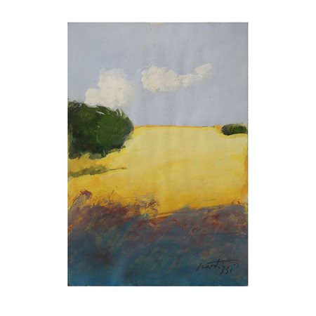 Sergio Scatizzi (Gragnano 1918 - Firenze  2009)  - Paesaggio