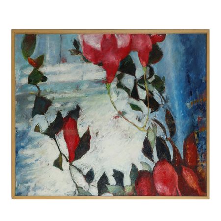 Lucia Ragusa (Catania 1960 - 2023)  - Fiori rossi