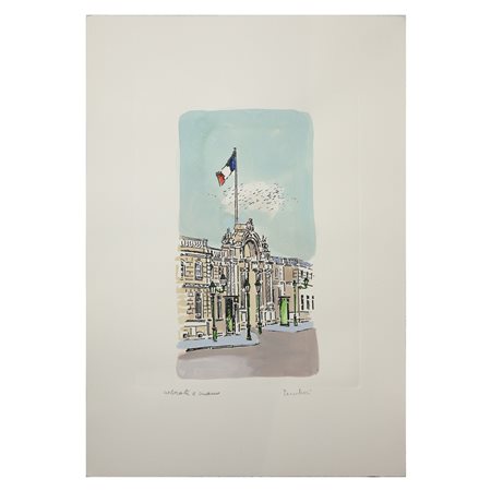 Orfeo Tamburi (Jesi 28 maggio 1910 - Parigi 15 giugno 1994)  - Palazzo dell'Eliseo