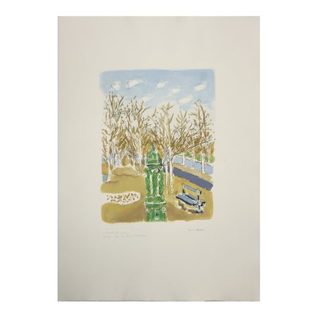 Orfeo Tamburi (Jesi 28 maggio 1910 - Parigi 15 giugno 1994)  - La fontana di Wallace