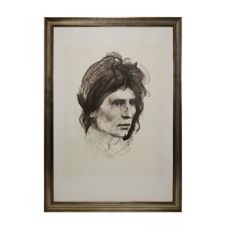 Pietro Annigoni (Milano 1910 - Firenze 1988)  - Volto