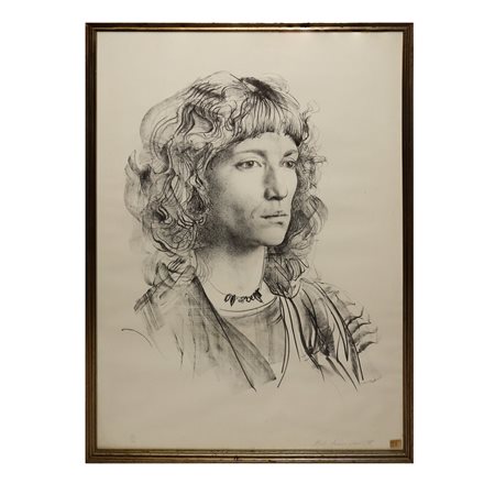 Pietro Annigoni (Milano 1910 - Firenze 1988)  - Volto