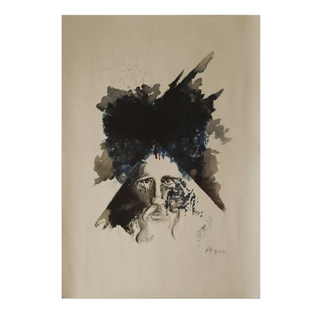 Pietro Morando (Alessandria 1889 - Alessandria 1980)  - Stampa monotipo