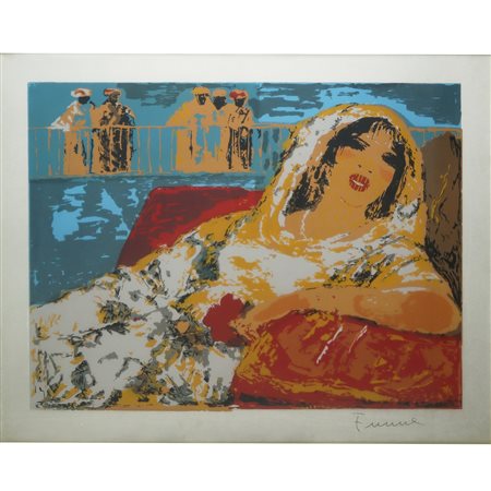 Salvatore Fiume (Comiso 1915 - Milano 1997)  - Giovane donna