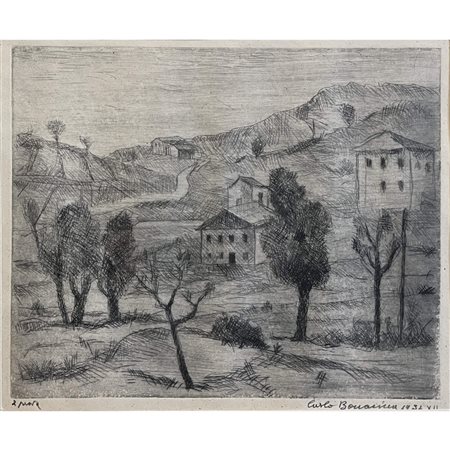 Carlo Bonacina (1932), Seconda prova d'artista, con iscrizione al retro "II...