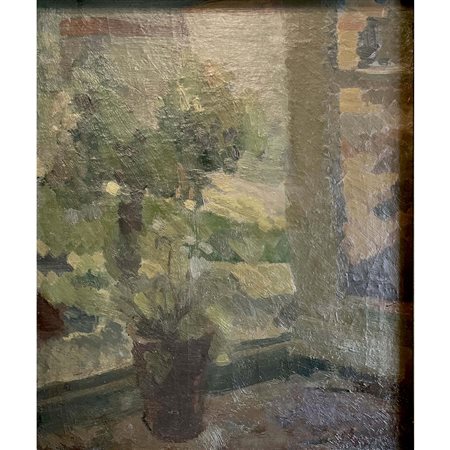 Lucio Venna (pseudonimo di Giuseppe Landsmann 1897-1974), Vaso sopra un...