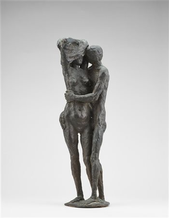 Vittorio Tavernari "Gli amanti" 1972
bronzo
cm 48x13x14
Firmato e numerato 1/3