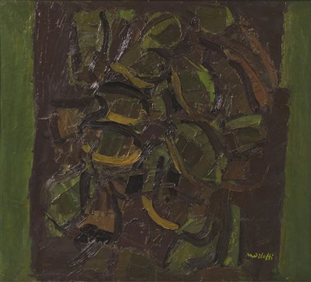 Ennio Morlotti "Intreccio vegetale" 1970
olio su tela
cm 81x90
Firmato in basso
