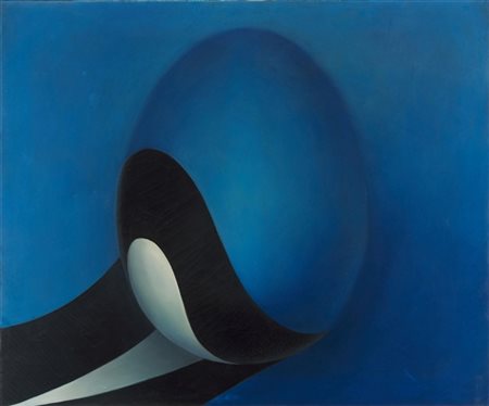 Fulvia Levi Bianchi "Senza titolo" 1972
olio su tela
cm 100x120
Firmato e datato