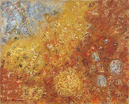 André Masson "Par delà" 1957
olio su cartone intelato
cm 65x81
Firmato in basso