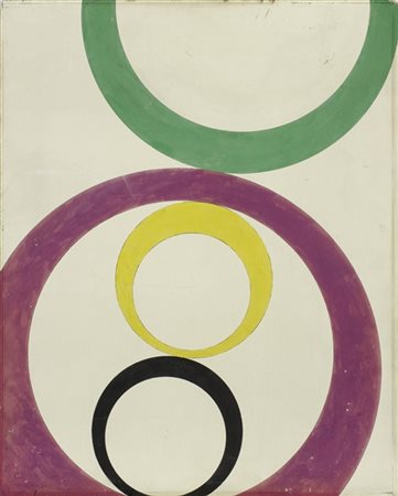 Gianni Dova "Senza titolo" 1949
olio su tavola
cm 50x40
Firmato e datato 49 in a