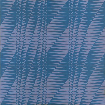 Gianfranco Zappettini "Strutture in CX" 1969
acrilico su tela
cm 60x60
Firmato,