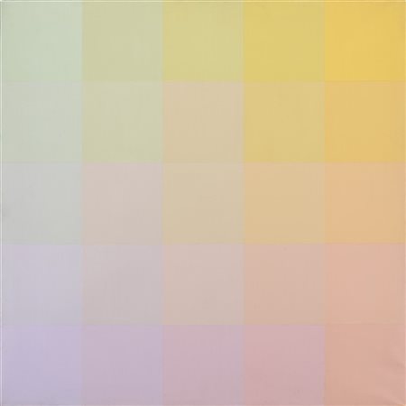 Jorrit Tornquist "Senza titolo" 1973
acrilico su tela
cm 80x80
Firmato e datato