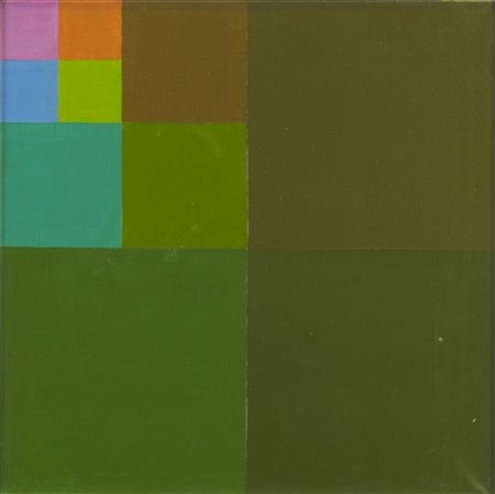 Jorrit Tornquist "OP. 273" 1970
acrilico su tela
cm 40x40
Firmato, titolato e da