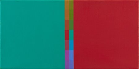 Jorrit Tornquist "OP. 272" 1970
acrilico su tela
cm 19,5x39,5
Firmato, titolato