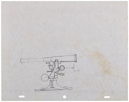 Pino Pascali "Cannone" 
matita su carta
cm 22x28

Provenienza
Collezione privata