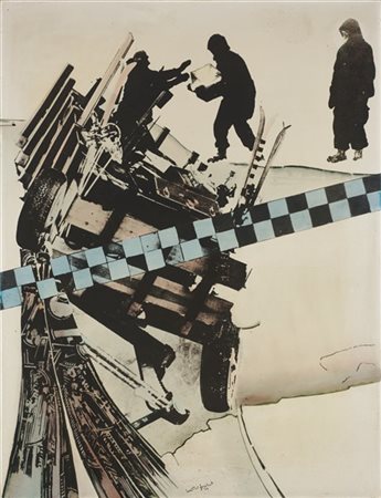 Gianni Bertini "L'uomo di ghiaccio" 1976