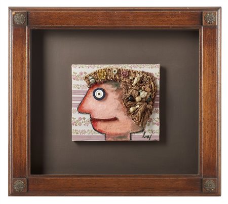 Enrico Baj "Senza titolo" 1980