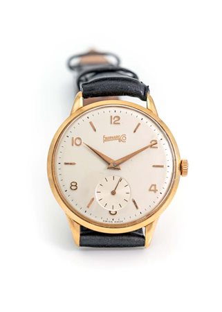 Eberhard - orologio da polso maschile in oro Diametro mm. 36 Anni '50 Oro...