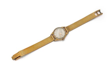 Omega - Orologio da polso da donna in oro Diametro mm. 23. Lunghezza cm 17...