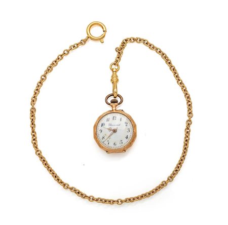 Bornard - Orologio da tasca in oro con catena in metallo dorato Diametro mm....