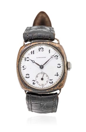 Longines - Orologio da polso in argento mm. 31 x 31 Anni '30 Argento 800/000....