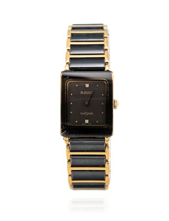 Rado diastar - Orologio in acciaio, ceramica e titanium. mm. 18 x 22 Anni '90...