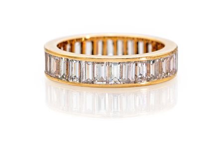 Riviera eternelle in oro e diamanti Misura 14 Oro giallo 750/000. Diamanti in...