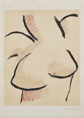 Man Ray "Da L'Origine de l'Especes" (1971)
litografia a colori su carta Arches