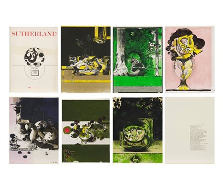 Graham Sutherland "La foresta, il fiume, la roccia" 1971 - 72
cartella editorial