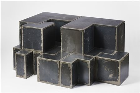 NICOLA CARRINO "Costruttivo 74-Modulo L" (1974)
organismo modulare trasformabile