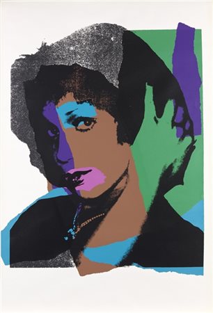 Andy Warhol "Ladies and Gentlemen" 1975
serigrafia a colori
cm 109,5x72,8
Firmat