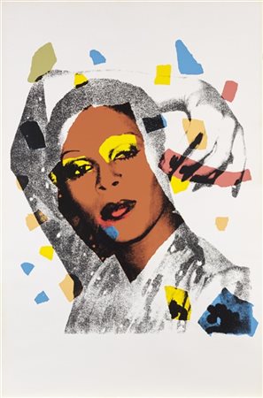 Andy Warhol "Ladies and Gentlemen" 1975
serigrafia a colori
cm 110,2x72,8
Firmat