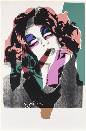 Andy Warhol "Ladies and Gentlemen" 1975
serigrafia a colori
cm 109,5x72,4
Firmat