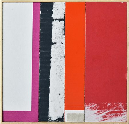 Pedro Zamora (1968) FEBRERO, 2011 cartoni colorati assemblati, cm 20x20 sul...