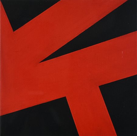 Renato Spagnoli (1928 - 2019) SENZA TITOLO, 2007 acrilico su tela, cm 20x20...
